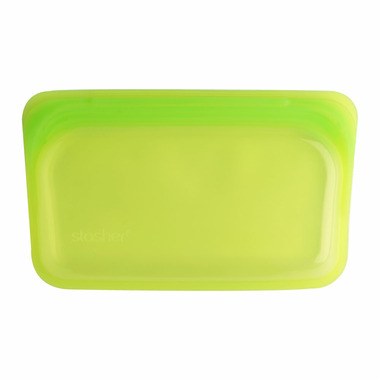 Stasher Reusable Snack Bag Lime Stasher Reusable Snack Bag Lime