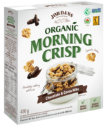 Jordans Morning Crisp Organic Cereal with Chocolate and Cocoa Nibs