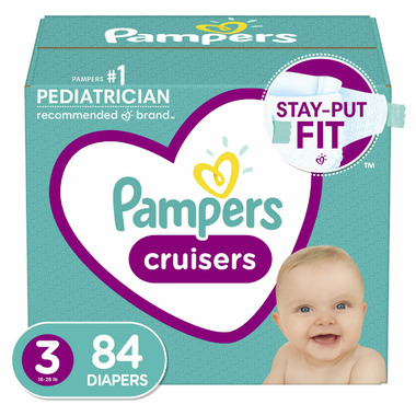 Pampers Pure Protection Natural Diapers, 84 Count (Select for More Options)  