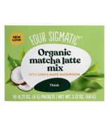 Four Sigmatic Organic Matcha Latte Mix with Lion's Mane Mushroom