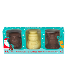 Cocoba Christmas Hot Chocolate Bombes