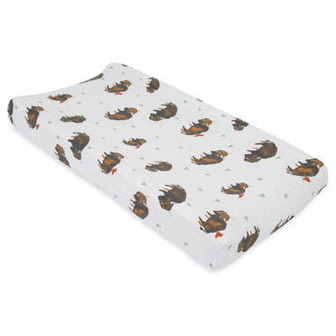 Buy Little Unicorn Cotton Muslin Changing Pad Cover Bison at Well.ca ...