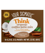 Four Sigmatic Think Organic Coffee Latte Mix with Lion's Mane