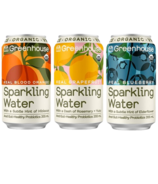 Greenhouse Juice Co. Probiotic Sparkling Water Variety Bundle