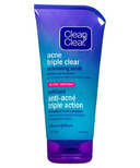 Clean & Clear Acne Triple Clear Exfoliating Scrub Gel