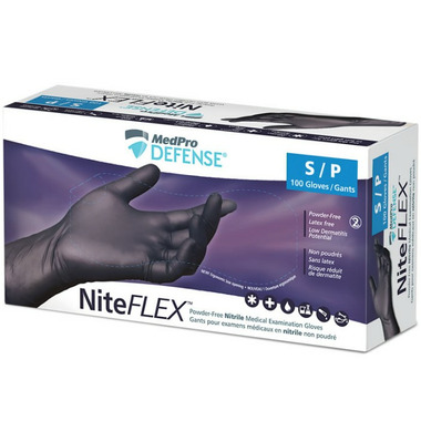 MedPro Defense NiteFlex Nitrile Powder Free Gloves MedPro Defense NiteFlex Nitrile Powder Free Gloves