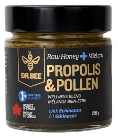 Dr. Bee Raw Honey + Propolis & Pollen