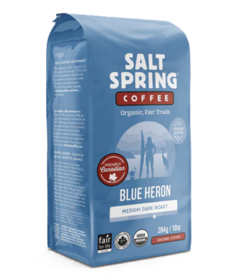 Salt Spring Coffee Blue Heron Medium Dark Roast Ground Coffee