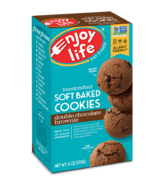 Enjoy Life Soft Baked Cookies Double Chocolate Brownie 