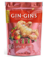 Gin Gins Spicy Apple Chewy Ginger Candy 