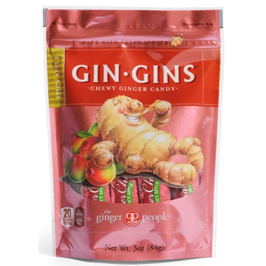 Ginger People - Gin Gins Bonbons à mâcher au gingembre Originale