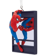 Hallmark Christmas Ornament Spider-Man On Window