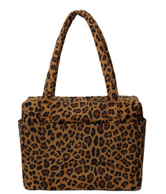 BAGGU Small Cloud Carry-On Leopard