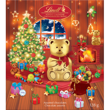 Buy Lindt Assorted Chocolate Teddy Holiday Advent Calendar at Well.ca ...