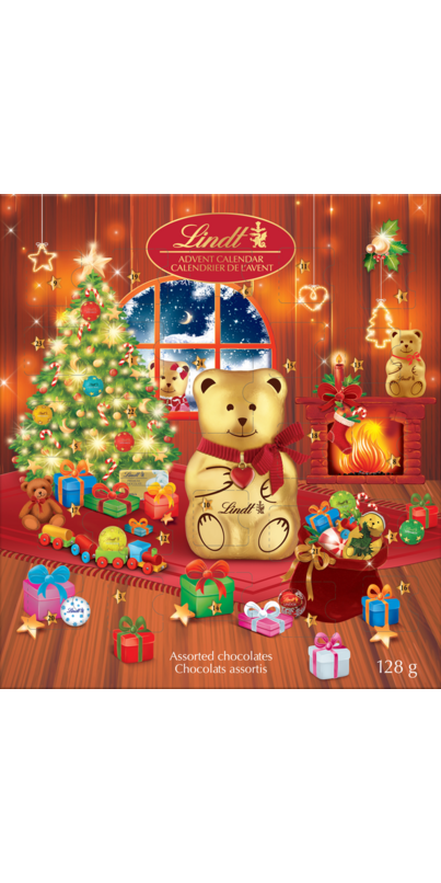 Buy Lindt Assorted Chocolate Teddy Holiday Advent Calendar at Well.ca ...