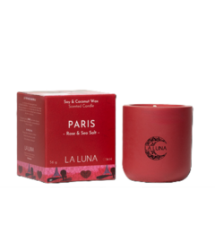 La Luna Paris Candle Rose & Sea Salt