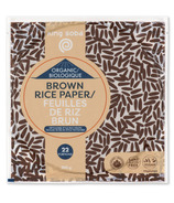 King Soba Organic Brown Rice Paper Wraps