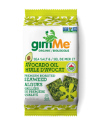 gimMe Organic Roasted Sea Salt & Avocado Seaweed 