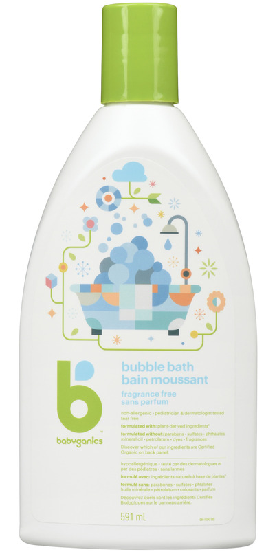 babyganics bubble bath