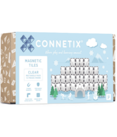 Connetix Tiles Clear Rectangle Pack 