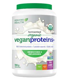 Genuine Health Fermented Organic Vegan Proteins+ Unflavoured