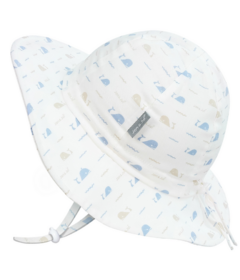 Jan & Jul Cotton Floppy Hat Whale Tales