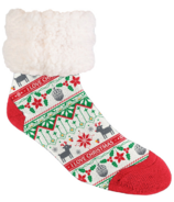 Pudus Classic Slipper Socks I Love Christmas