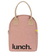 Fluf Zippered Lunch Bag Mauve