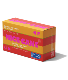 Nice Cans Sardines in Tomato & Peppers