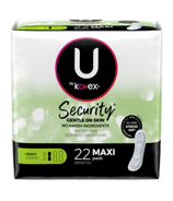 U by Kotex Security Maxi Pads Long Super
