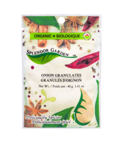Splendor Garden Organic Onion Granulates