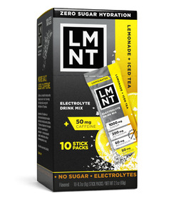 LMNT Electrolyte Drink Mix Lemonade Iced Tea Salt