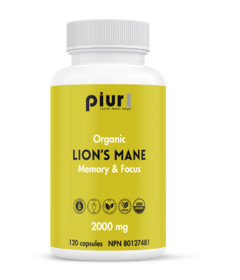 Piur1 Organic Lion's Mane Memory & Focus