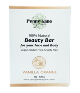 Penny Lane Organics 100% Natural Beauty Bar Vanilla Orange