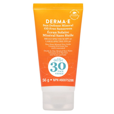 derma e natural mineral sunscreen