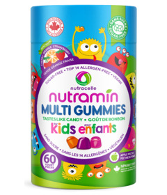 Nutramin Kids Multi Gummies Cherry Orange Strawberry