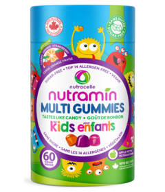 Nutramin Kids Multi Gummies Cherry Orange Strawberry