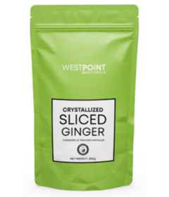 Westpoint Naturals Crystallized Sliced Ginger