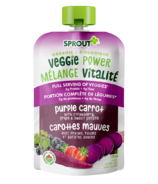 Sprout Organic Veggie Power Purple Carrot Strawberry Grape & Sweet Potato