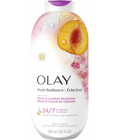 Olay Body Wash Fresh Radiance Essence of Peach & Cherry Blossom