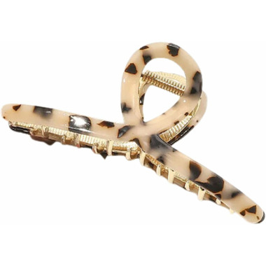 Eco-Luxe Hair Claw Clip - Loop Rose