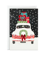 Hallmark Boxed Christmas Cards Bundle Snowy Red Truck