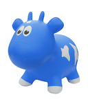Farm Hoppers Inflatable Bouncing Cow Blue