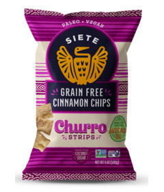 image of Siete Grain Free Cinnamon Chips Churro Strips with sku:223988