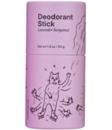 meow meow tweet Deodorant Stick Lavande Bergamote