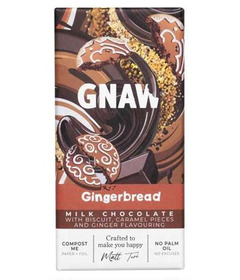Gnaw Gingerbread Milk Chocolate Bar