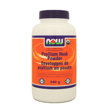 NOW Foods Organic Psyllium Husk Powder NOW Foods Organic Psyllium Husk Powder