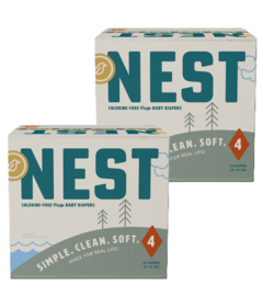 Nest Chlorine-Free Baby Diapers Bundle