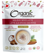 Organic Traditions Limited Edition Holiday Spice Latte