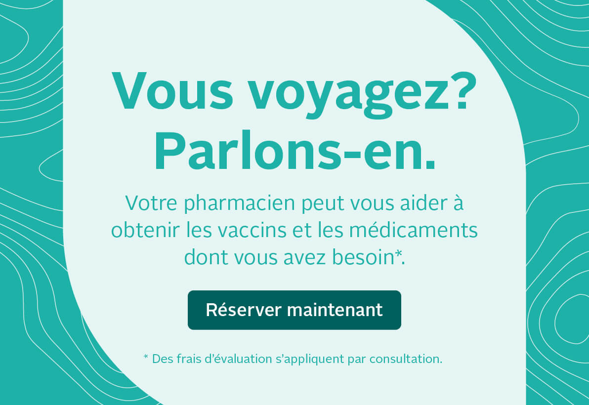 Vous voyagez? Parlons-en.